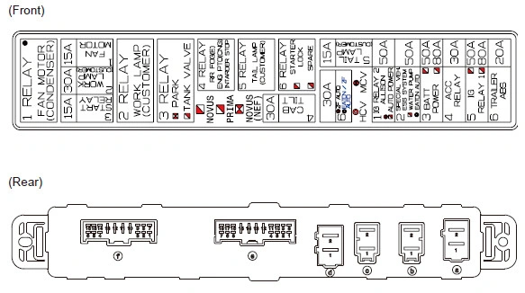 Схемы TATA Daewoo MAXIMUS LHD E3