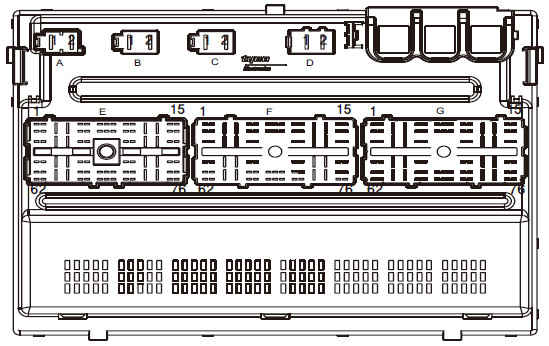 Реле и предохранители TATA Daewoo MAXIMUS LHD E3