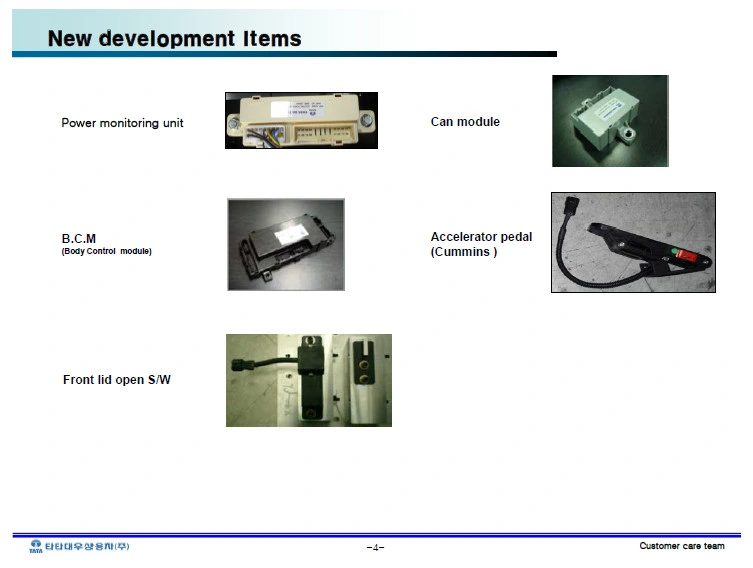 TATA DAEWOO NOVUS - EURO4 ELECTRIC SYSTEM
