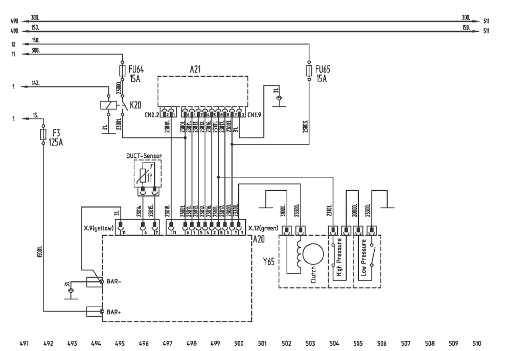 Блок управления климатической установкой Webasto Spheros