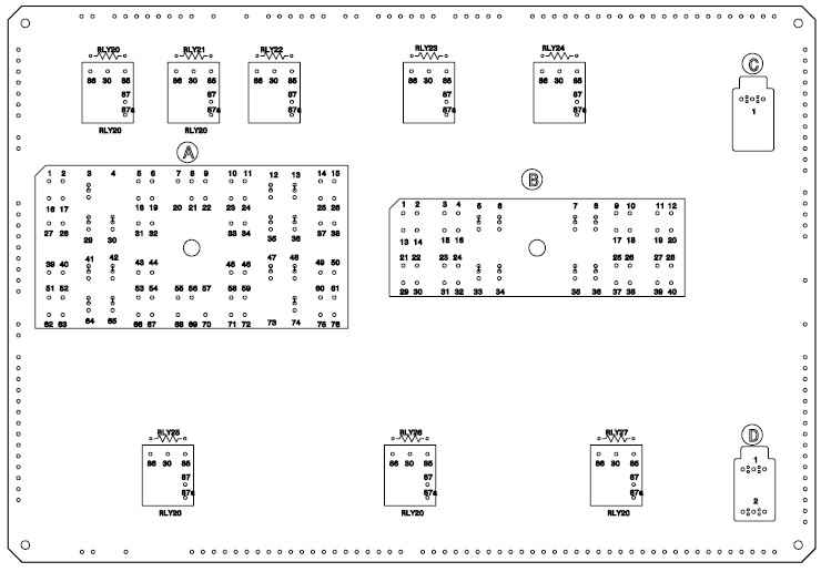 Реле и предохранители TATA NOVUS E5